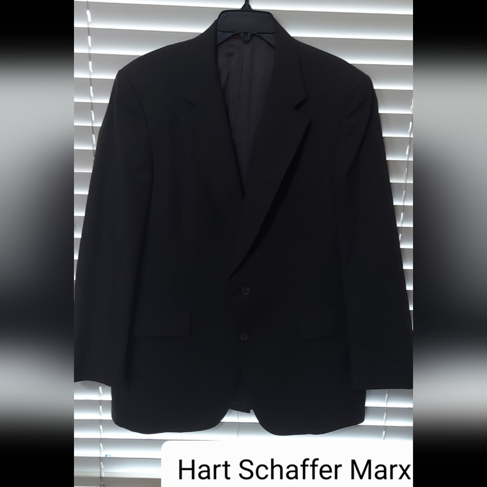 CLEARANCE Hart Schaffer Marx Dark Grey Suit Jacket Blazer